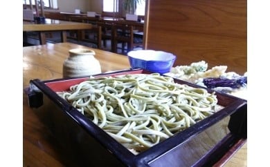 川口製粉製麺の丹沢茶うどん