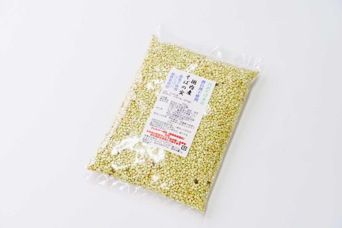 むきたてそばの実