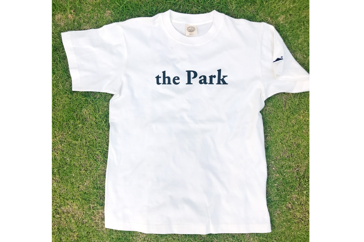 the Park project by isefornia オーガニックコットンTシャツ【Natural】Lサイズ＆トートバッグセット｜伊勢原ブランド isefornia イセフォルニア オーガニックコットン ECOブランド ザ・パークプロジェクト 公園維持 [0507]