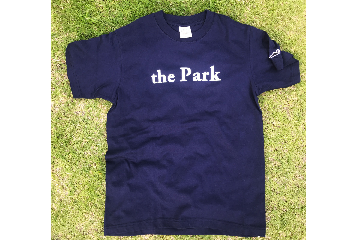 the Park project by isefornia オーガニックコットンTシャツ【Navy】Lサイズ＆トートバッグセット｜伊勢原ブランド isefornia イセフォルニア オーガニックコットン ECOブランド ザ・パークプロジェクト 公園維持 [0519]