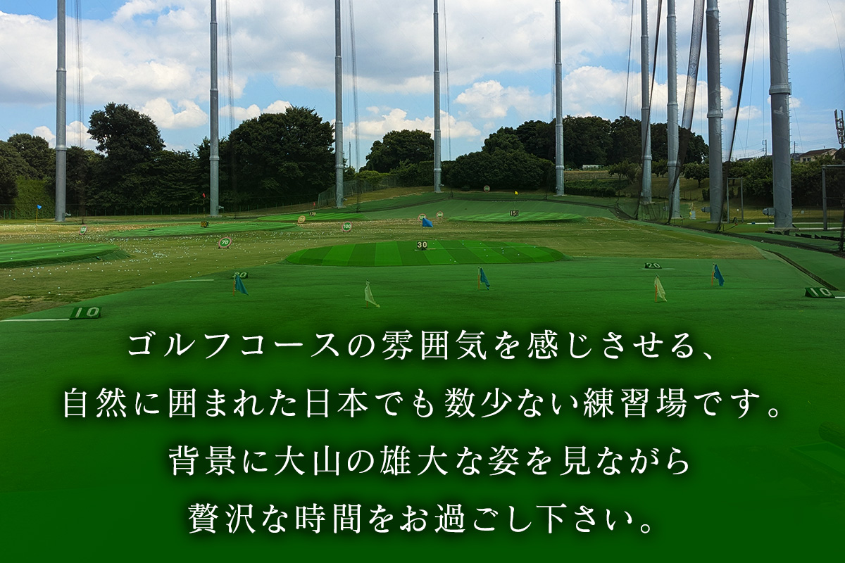 伊勢原ゴルフセンター 2万円分 ICカードチャージ券｜ゴルフ 練習場 プレー券 利用券 チケット 伊勢原市 [0402]