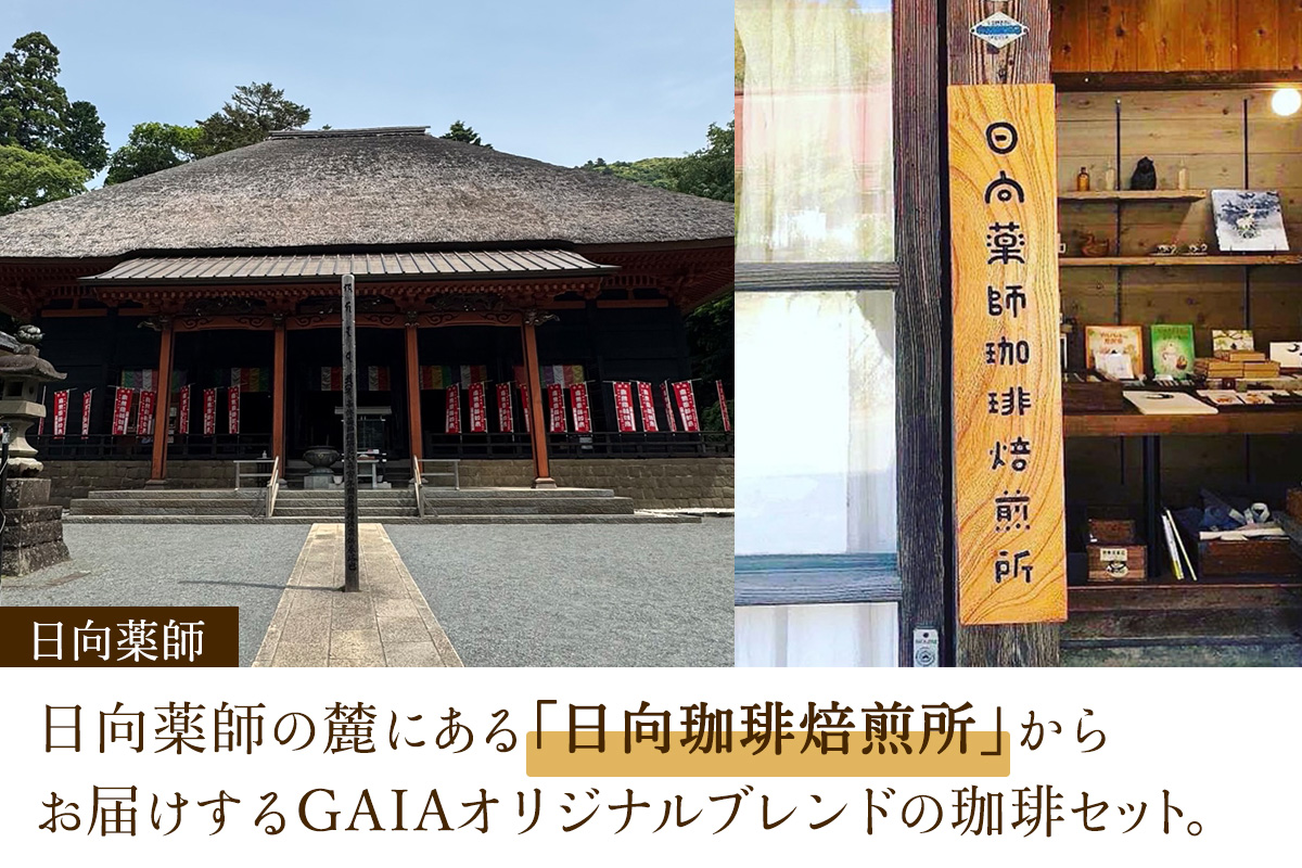 日向珈琲セット(ブレンド／グアテマラ／ミャンマー130g 粉＋ドリップパック 6個×3種 計18個)｜日向珈琲 コーヒー ドリップ ドリップパック 伊勢原市 [0450]