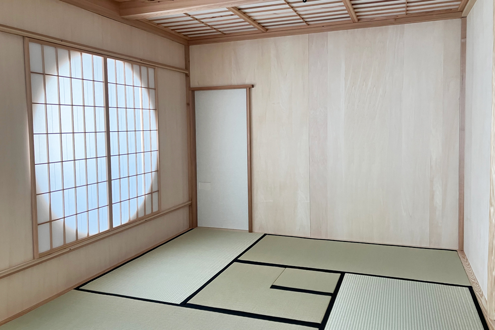 宮大工モバイル茶室「無名庵」(モバイル和室) [菊]｜宮大工 茶室 和室 茶道 花升木工社寺建築 伊勢原市 [0564]