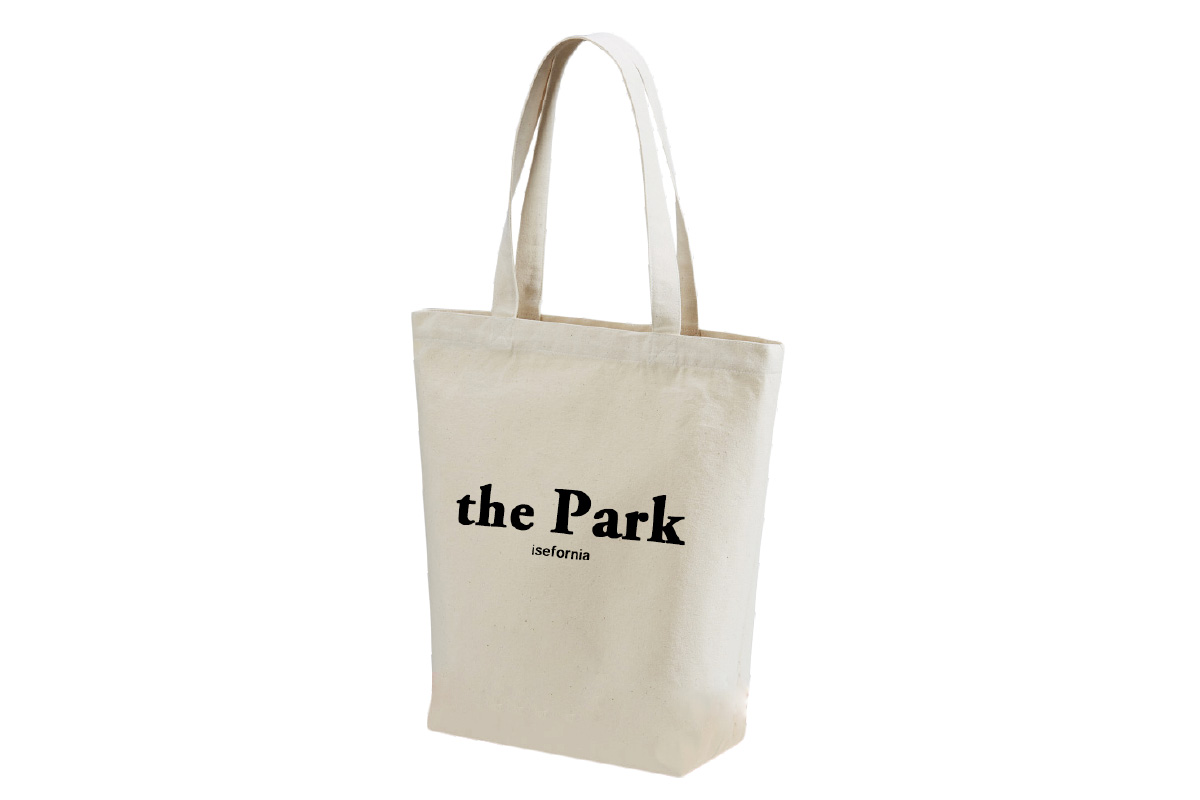 the Park project by isefornia オーガニックコットンTシャツ【Natural】XLサイズ＆トートバッグセット｜伊勢原ブランド isefornia イセフォルニア オーガニックコットン ECOブランド ザ・パークプロジェクト 公園維持 [0508]