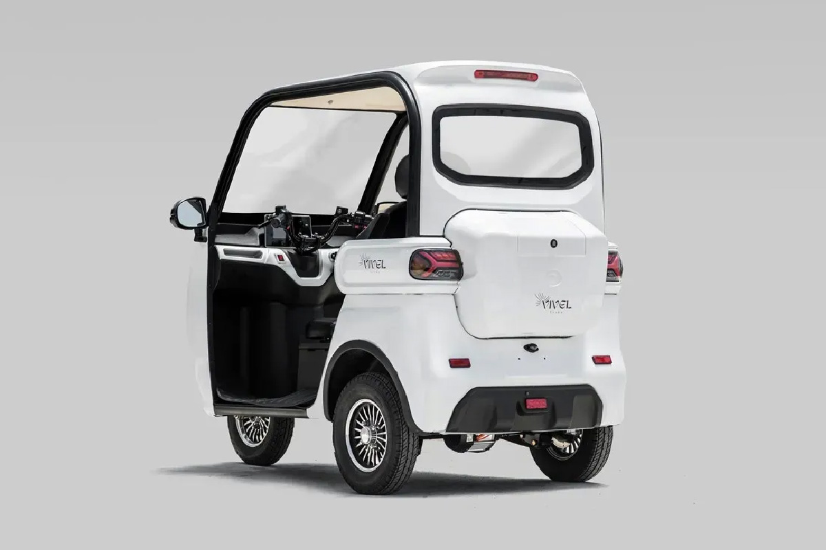 《電動トゥクトゥク》VIVEL (EV TRIKE) 3人乗り Li1500 ホワイト 航続120km｜ビベルトライク 電気トライク EVトゥクトゥク 電動乗り物 電動自動車 電気バイク [0548]