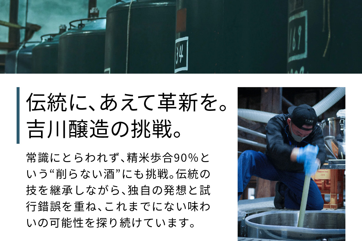 [定期便／6ヶ月 (全6回)] 吉川醸造 蔵元直送 日本酒 月替わり 計6本 (毎月720ml×1本)｜清酒 日本酒 お酒 雨降山 あふり [0851]