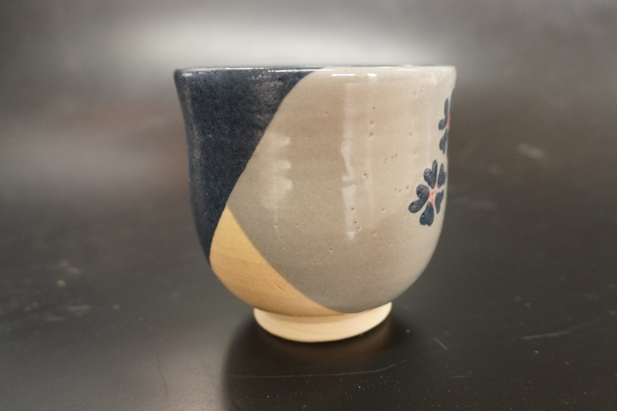 源太夫窯 和食器『湯呑』1個｜「源太夫窯」で焼き上げた陶芸品 げんだゆうがま 和食器 手しごと げんだゆうがま 村山恵子 作 陶芸作品 コップ [1017]