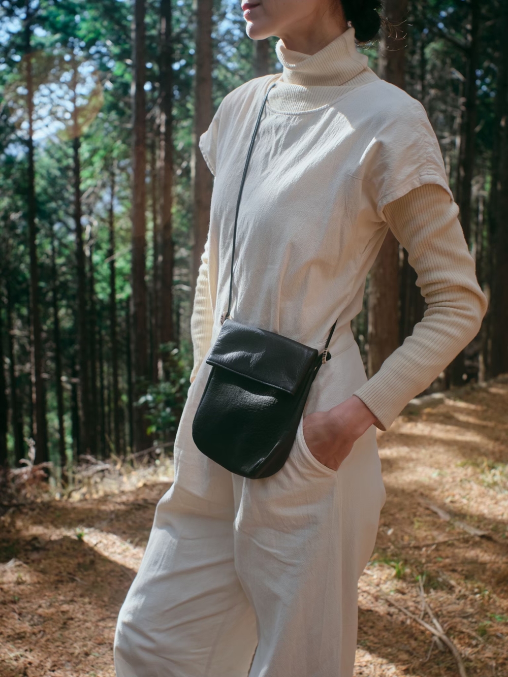 鹿革サコッシュ [soso. 楚楚]｜サコッシュ [0501]