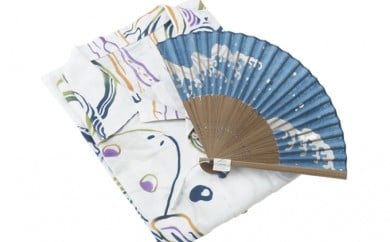 花呉装 オリジナル手拭いアロハ＆和小物(扇子) [0471]