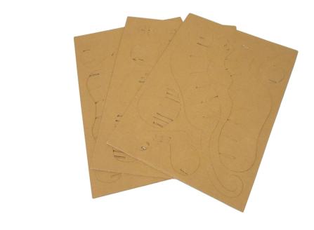 ダンボール製立体パズル　トラ