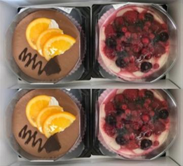 表参道「カフェ・ル・ポミエ」　ケーキセット（4個入り）