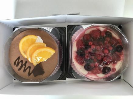 表参道「カフェ・ル・ポミエ」　ケーキセット（2個入り）