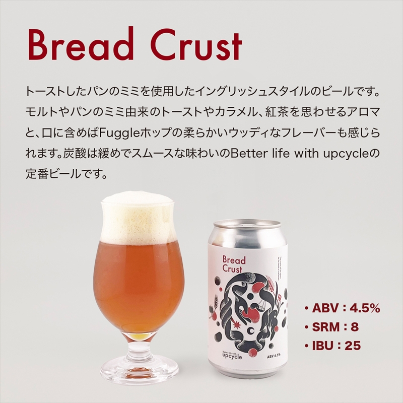 サスティナブル・クラフトビール　Bread Crust　6本 お酒 クラフトビール ギフト おうち時間 グランピング キャンプ プレゼント 地ビール 神奈川県 海老名市 送料無料