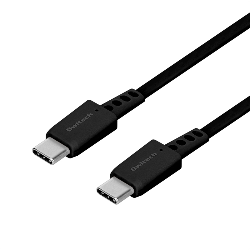 Owltech(オウルテック) 片引き巻取り式タイプC to TypeCケーブル PD60W対応 ブラック OWL-CBKRPCC90-BK 【 ケーブル 家電 神奈川県 海老名市 】