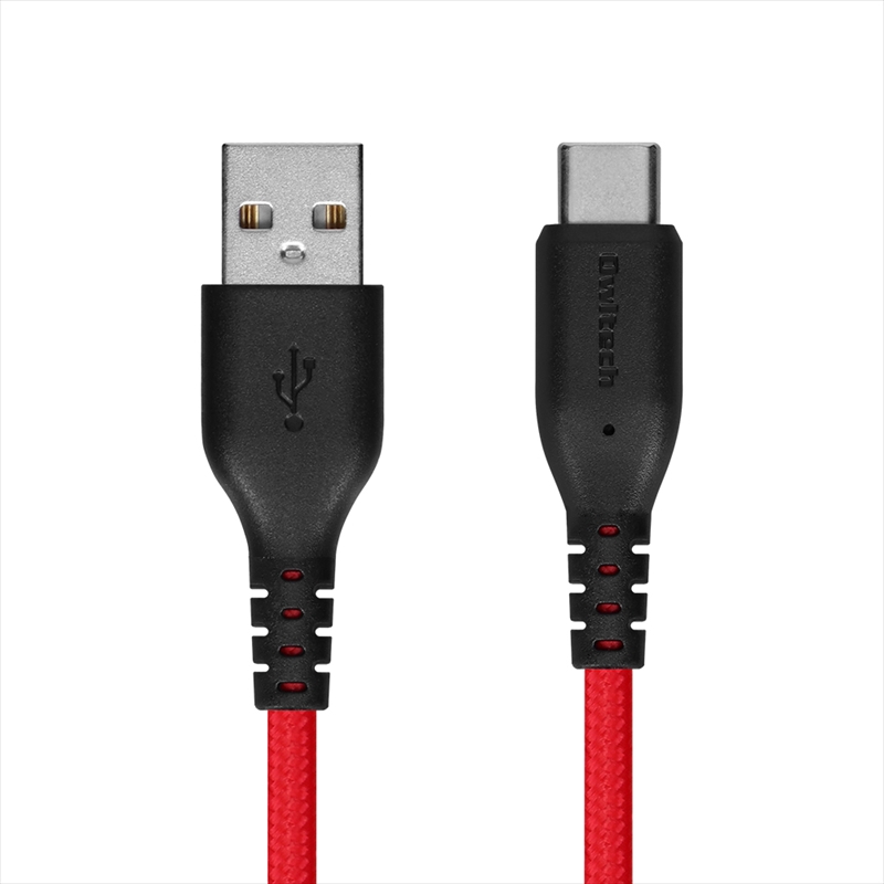 Owltech(オウルテック) 断線に強く柔らかい USB タイプA to Cケーブル 1m ブラックレッド OWL-CBA4CA10-BKRE 【 ケーブル 家電 神奈川県 海老名市 】