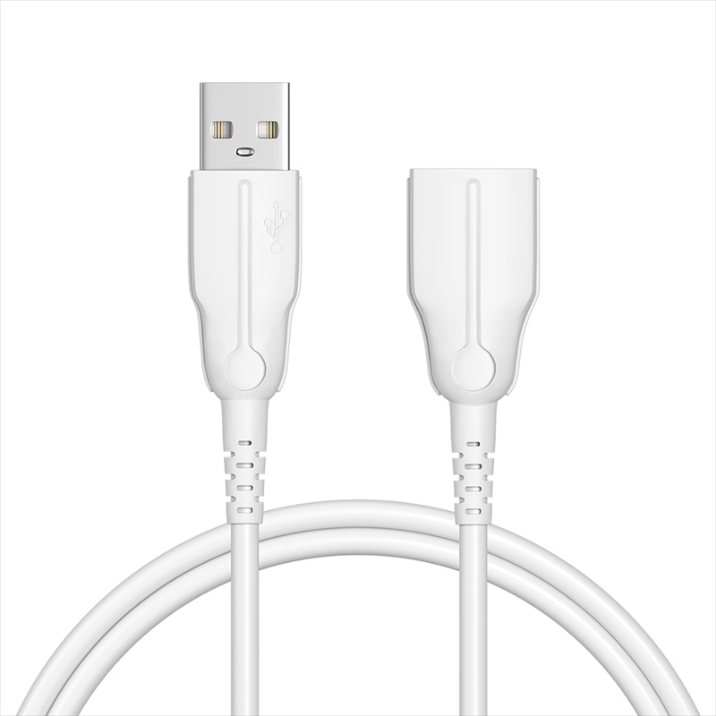 Owltech(オウルテック) 手持ちのUSBケーブルを手軽に延長 断線に強いUSB延長ケーブル OWL-CBKE20-WH ホワイト