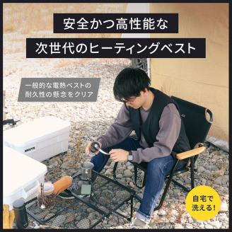 Owltech ebiブランド 丸洗い洗濯可能 薄いのに暖かい ヒーティングベスト OWL-HTB01シリーズ　Mサイズ オウルテック