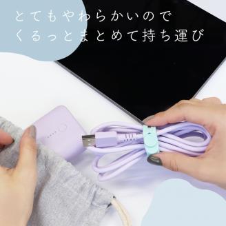 MOTTERU(モッテル) しなやかで絡まない シリコンケーブル 急速充電 データ転送対応 Apple MFi認証品 USB-C to Lightning 2m 全6色 2年保証（MOT-SCBCLG200）スモーキーブラック 【 神奈川県 海老名市 スマホケーブル 充電ケーブル タイプC ライトニング ガジェット】