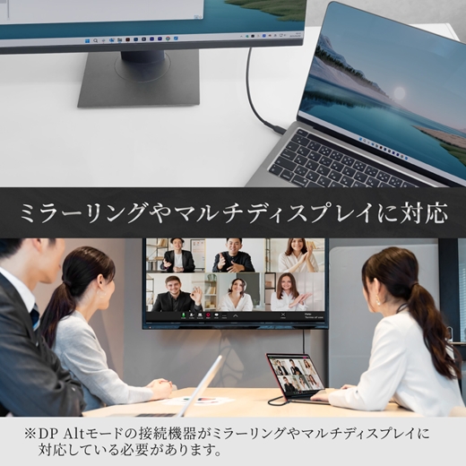 Owltech Type-Cスマホを大画面で観る ミラーリング＆マルチディスプレイ対応 4K／60Hz対応 USB Type-C to HDMI Type-Aケーブル OWL-CBCMHD0115-BK【 ガジェット 海老名市 】