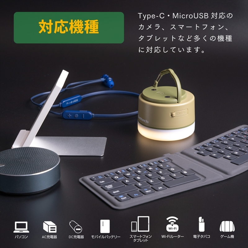 Owltech(オウルテック) 50,000回の屈曲試験をクリアした高い耐久性 断線に強い 超タフUSB Type-C to microUSBケーブル OWL-CBCM10-BK