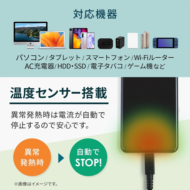 Owltech(オウルテック) USB3.2 Gen2規格 最大10Gbps 高速データ通信 USB Type-A to USB Type-C ケーブル OWL-CBKG2PAC10-BK