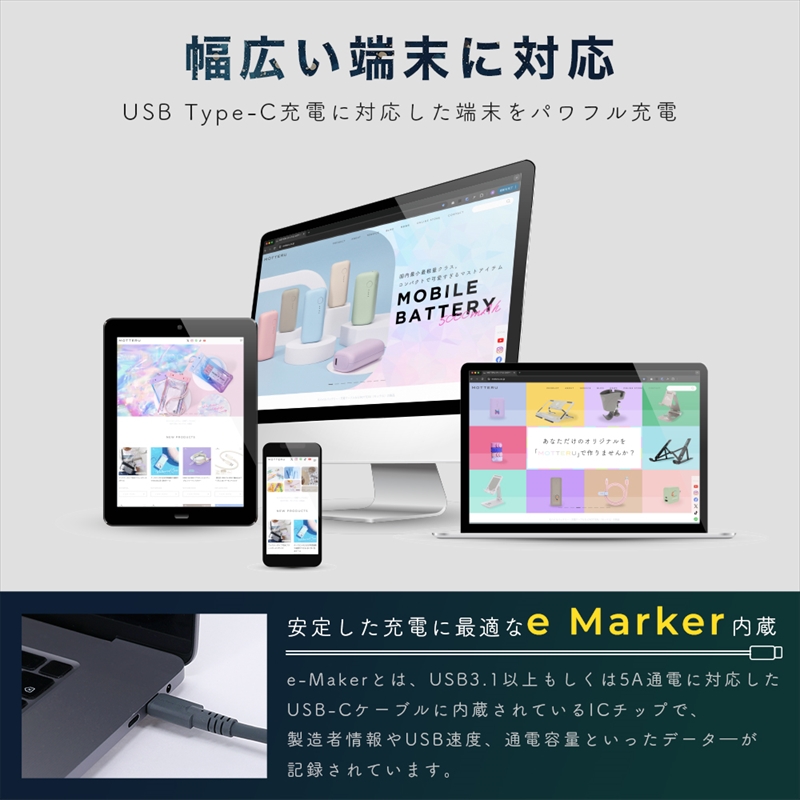 [OLD]MOTTERU(モッテル) しなやかで絡まない 40Gbps(USB4 Gen3x2)対応 240W USB-C to USB-C シリコンケーブル 映像出力対応 急速充電 データ転送 1.0ｍ スモーキーブラック ２年保証（MOT-SCBU4CCG）【 神奈川県 海老名市 】