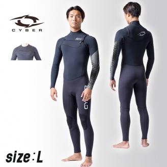 ウエットスーツ CYBER 3/2mm ZEST-LIMITED フルスーツ FALL/WINTER仕様  Lサイズ