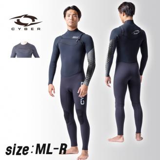 ウエットスーツ CYBER 3/2mm ZEST-LIMITED フルスーツ FALL/WINTER仕様  ML-Rサイズ