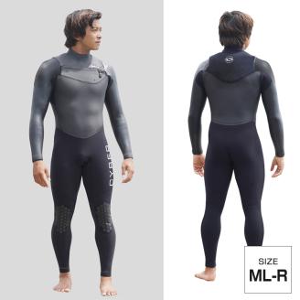 ウエットスーツ CYBER 5/3mm起毛　 CHEST-ZIP フルスーツ WINTER仕様 ML-R.サイズ