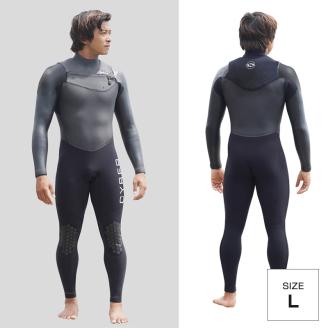 ウエットスーツ CYBER 5/3mm起毛　 CHEST-ZIP フルスーツ WINTER仕様　Lサイズ