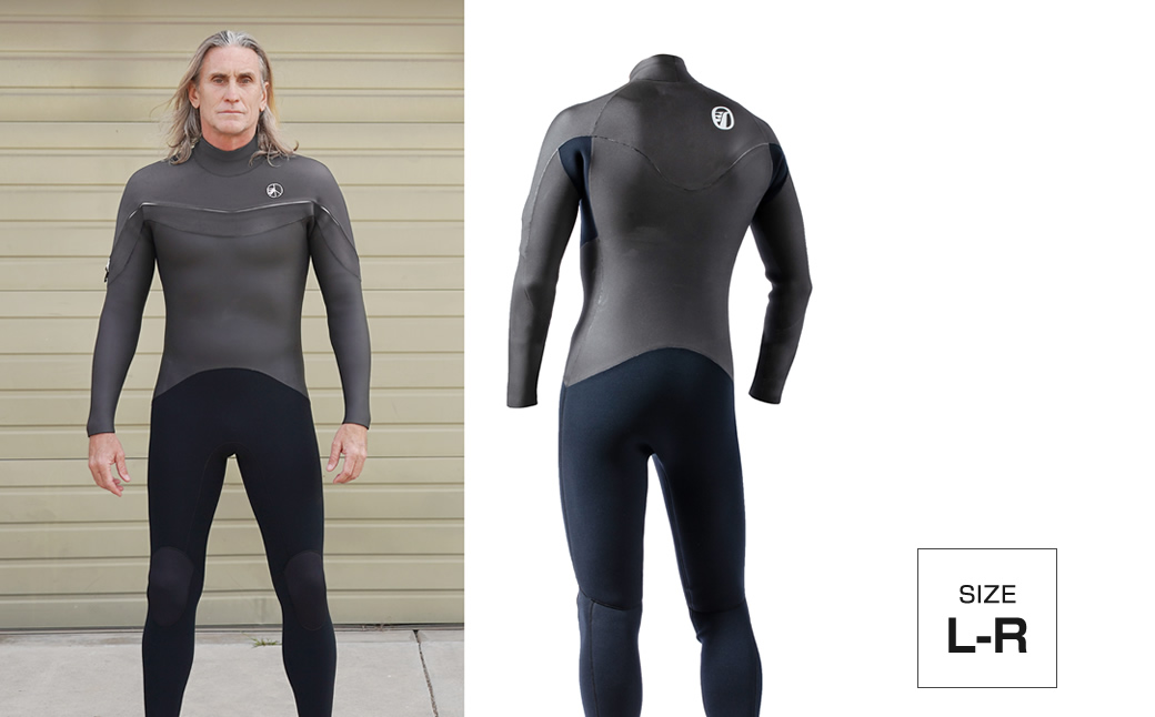 ウエットスーツ RINCON 5/3mm起毛　 LONG-CHEST-ZIP フルスーツ WINTER仕様  L-Rサイズ