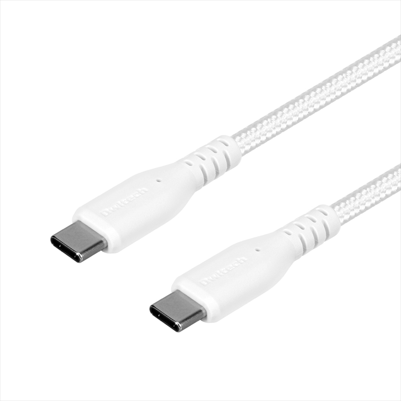 Owltech(オウルテック) 断線に強く柔らかい USB タイプC to Cケーブル 0.5m ホワイト OWL-CBA4CC5-WH 【 ケーブル 家電 神奈川県 海老名市 】