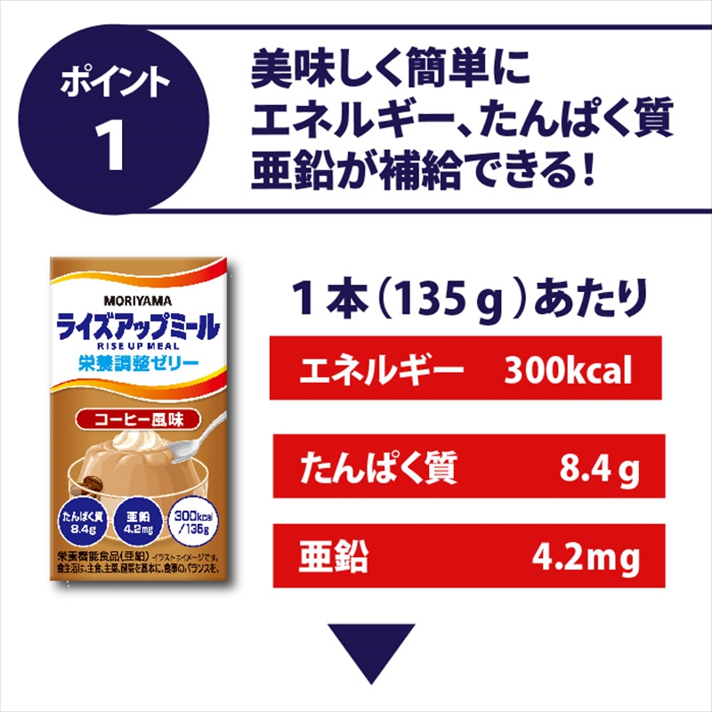 守山乳業 MORIYAMA　ライズアップミール　コーヒー風味【 ゼリー ギフト プレゼント 贈り物 お返し おいしい まとめ買い 神奈川県 南足柄市 】