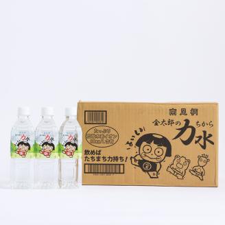 おためしAセット 南足柄 金太郎の力水 ラベルレス 500ml×48本（24本入×2箱）