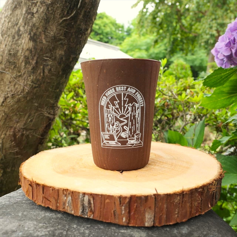 南足柄市の間伐材を有効使用 森のタンブラー【 タンブラー 神奈川県 南足柄市 】