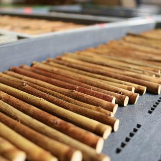 【定期便6ヵ月】足柄産ブルーベリーのかじり木100g＆まつが農園のジャム×6回＜毎月お届け＞【 ペット 神奈川県 南足柄市 】