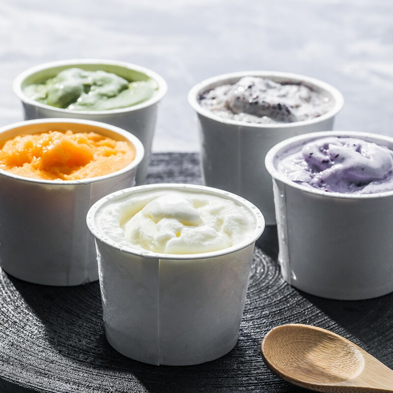 【定期便：3ヶ月連続】 自社農園で栽培した果物でつくった旬なアイスを毎月お届け（味はお任せ：12個×3ヶ月：36個）【 果物 フルーツ 旬 食品添加物不使用 カップアイス シャーベット フルーツアイス ギフト プレゼント 詰め合わせ 神奈川県 南足柄市 】