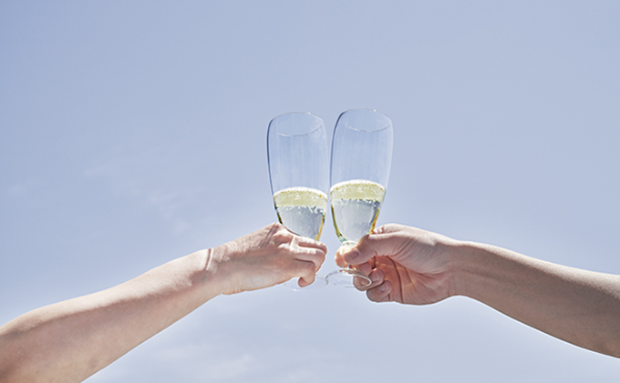 石英　カンパイグラス 水晶 記念日 誕生日 雑貨 食器