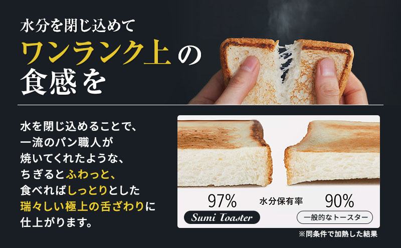 Sumi ToasterとSumi Toaster L のセット トースター 鍋 カーボン鍋 油不要 遠赤外線 炭素 健康 日用品 調理器具 キッチン キッチン用品