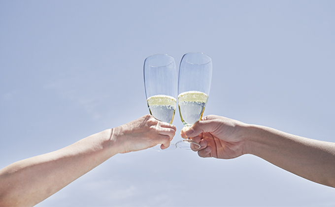 石英　カンパイグラスセット ペアグラス 水晶 記念日 誕生日 雑貨 食器