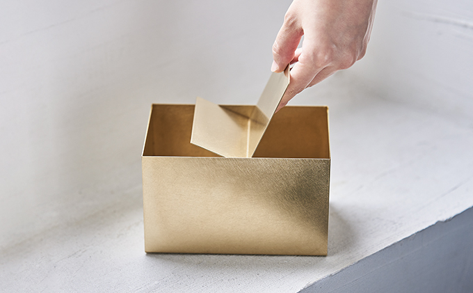 神奈川県あやせものづくり研究会の「Ori」コットンケース・銅