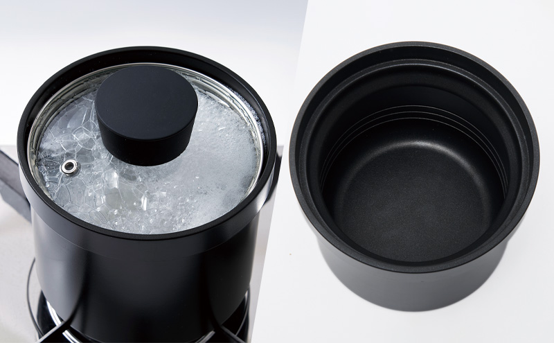 Sumi Kome 炊飯鍋 IH対応 ガスコンロ用 2合炊き 遠赤外線効果 フッ素コート 高級 おしゃれ ひとり暮らし ギフト 日用品 調理器具 キッチン キッチン用品 神奈川県綾瀬市