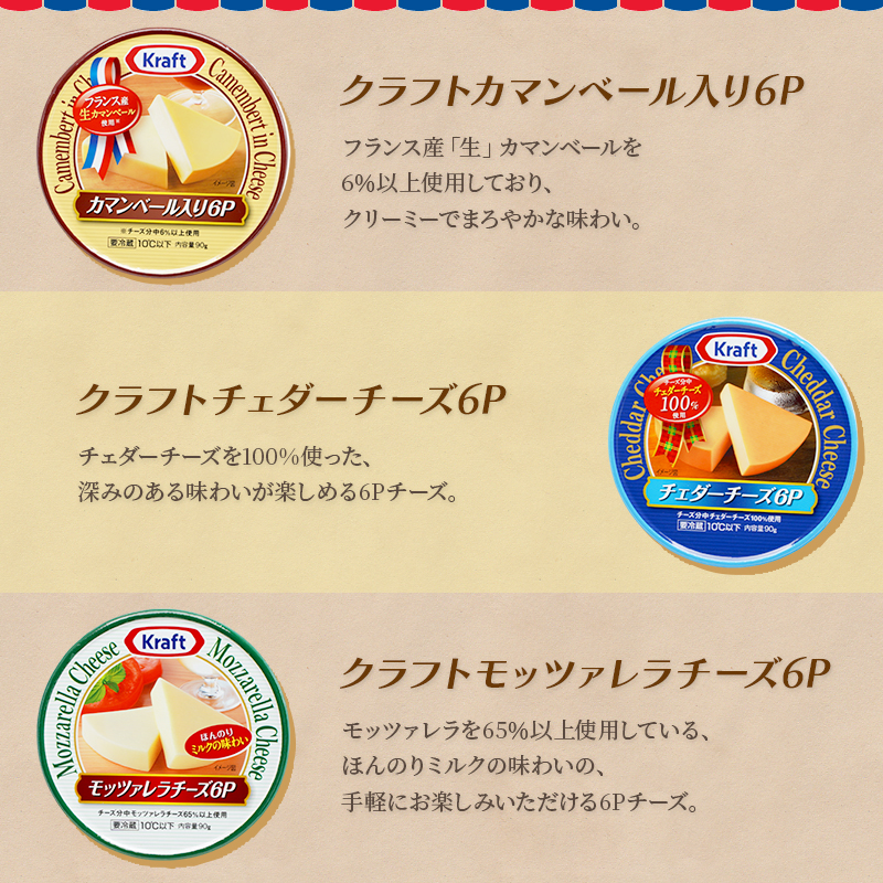 【9月30日までの掲載】チーズセット 定期便 3ヶ月　家族で