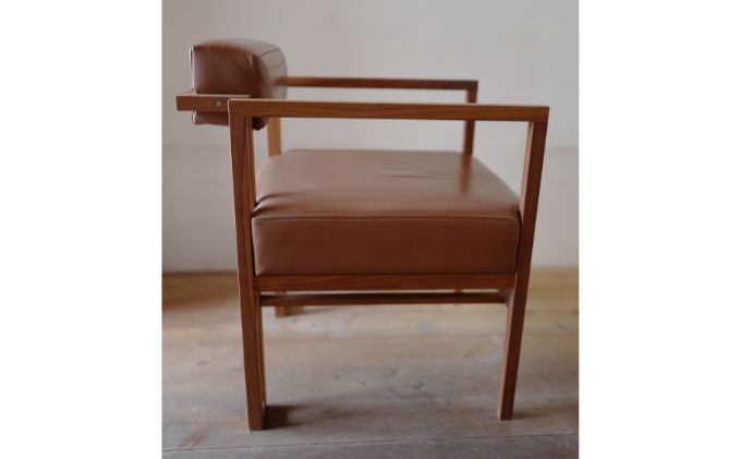 ラウンジチェア CHCL-01 1脚 椅子 インテリア 木材 家具 オシ