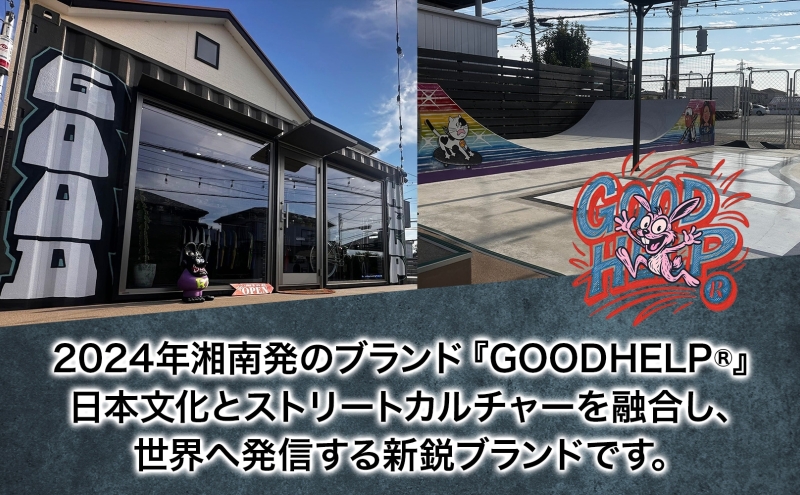 GOODHELP Raging Wave T-shirt black Tシャツ 半袖 洋服 ファッション ストリート ストリート感 ユニセックス スリーブTシャツ ティーシャツ ストリートカルチャー ブラック 黒 波 ウェーブ 海 お取り寄せ 送料無料 神奈川県 寒川町