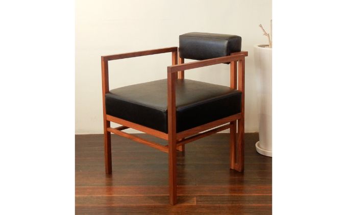 ラウンジチェア CHCL-01 1脚 椅子 インテリア 木材 家具 オシ