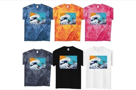 ROCKLINEオリジナル大磯Tシャツ／Lサイズ