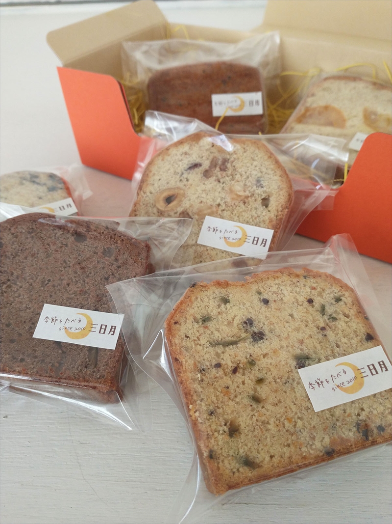 【パウンドケーキ：人気商品6個の詰め合わせ】姉妹で営む、湘南（大磯）の「三日月」【 お菓子 神奈川県 大磯町 贈答品 母の日 父の日 お歳暮 】