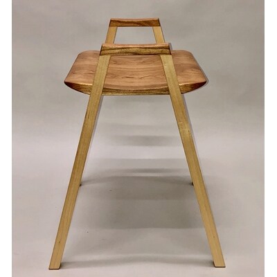 スタッキング・スツール　チェリー材+メープル材