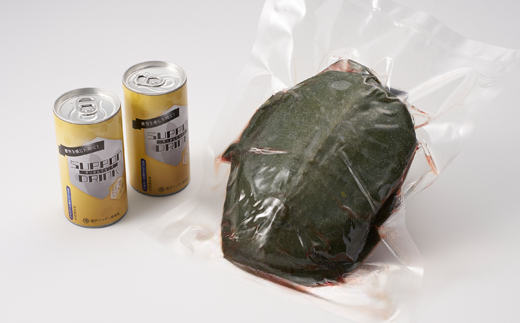 神奈川産すっぽん鍋丸ごと1匹(620g)＆ドリンク2本(各180g)セット【配送不可地域：離島】